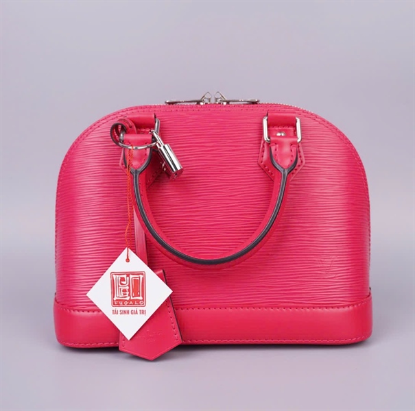 Túi LV Alma màu hồng kèm ổ + chìa sz23 KG+