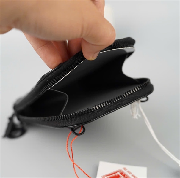 Túi Dior Phone màu đen kim cương 2strap sz10 KG+