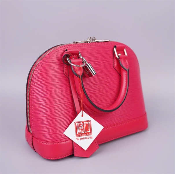 Túi LV Alma màu hồng kèm ổ + chìa sz23 KG+