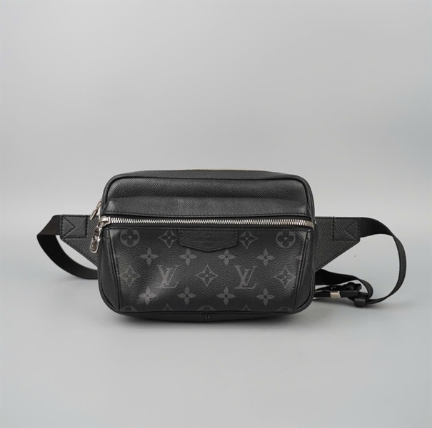 Túi LV bumbag hoa đen (FO4179) sz20 KG+