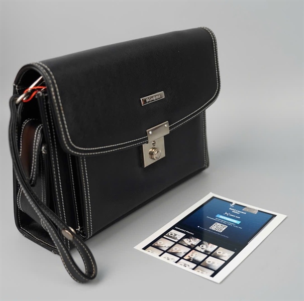 Túi YSL clutch màu đen sz26 KG+