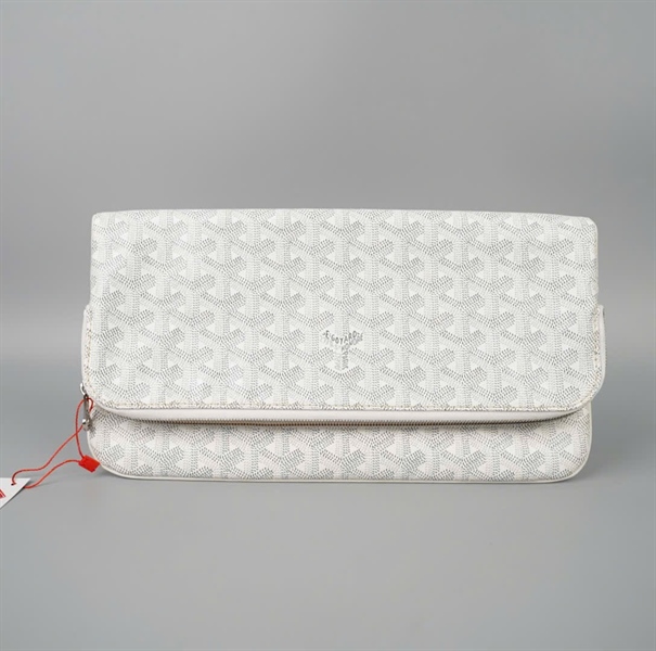 Túi GoYard màu trắng sz30 KG+