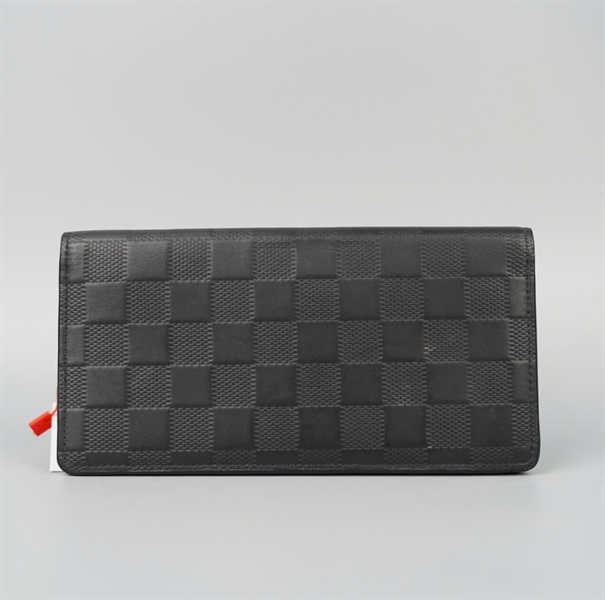 Ví LV ô vuông đen gập 2 KG+