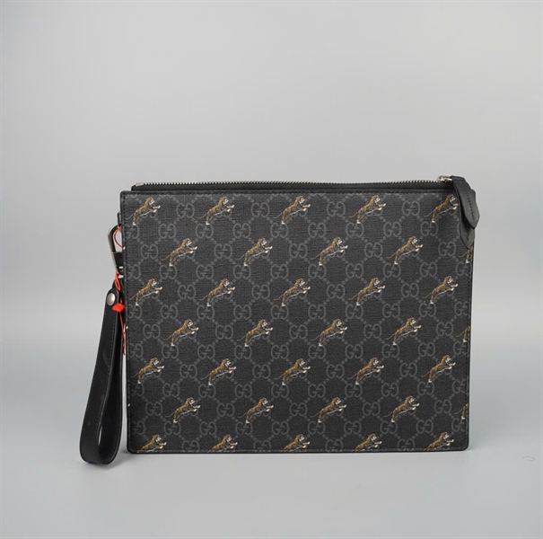 Túi GG Clutch đen tiger sz28 KG+