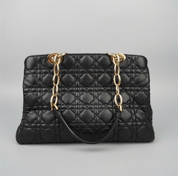 Túi Dior handle màu đen (08-EO-0124) sz32 KG+