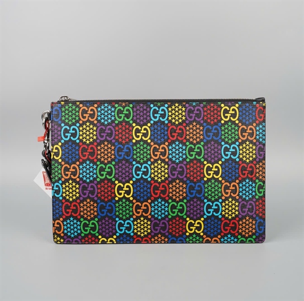 Túi GG clutch màu in logo màu sz30 KG+