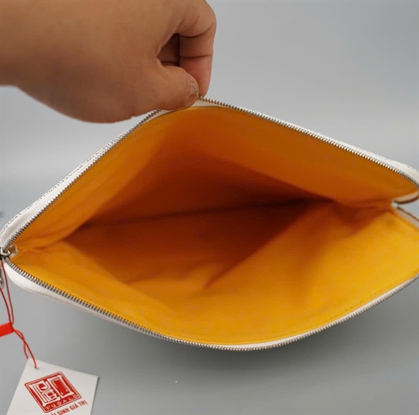 Túi GoYard màu trắng sz30 KG+