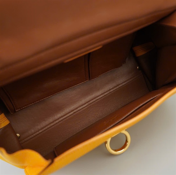 Túi Salvatore màu vàng sz38 KG+