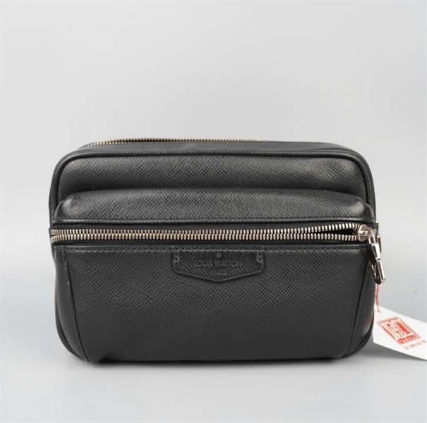 Túi LV bumbag vân đen sz20 KG+