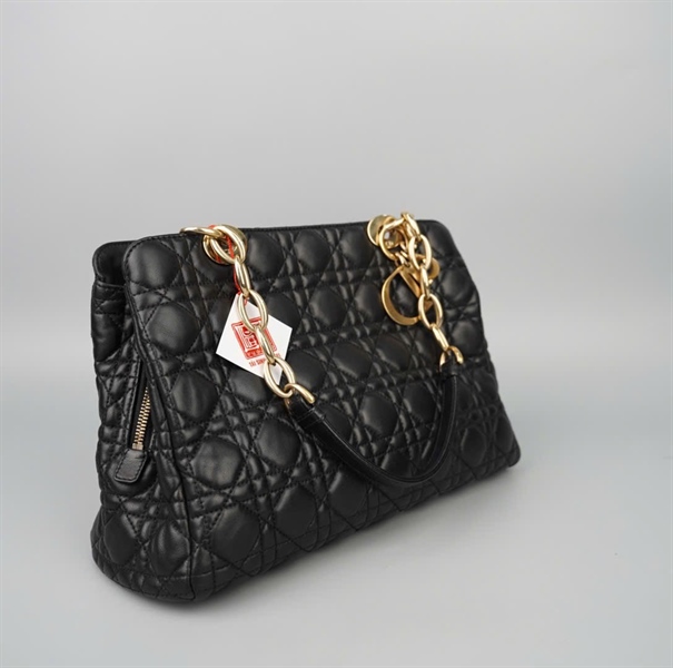 Túi Dior handle màu đen (08-EO-0124) sz32 KG+