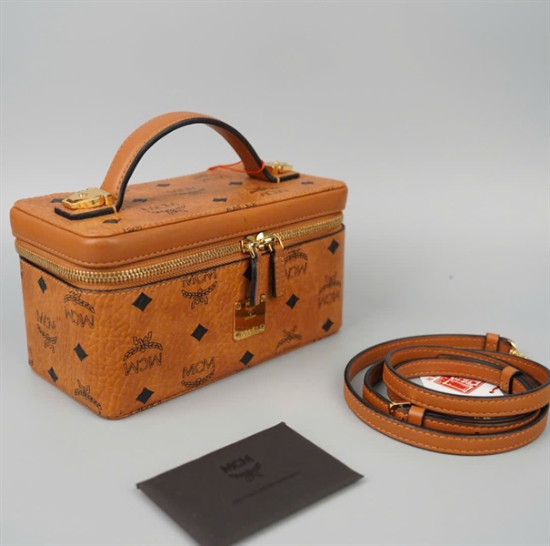 Túi MCM cốp màu nâu 58877 sz20 KG+