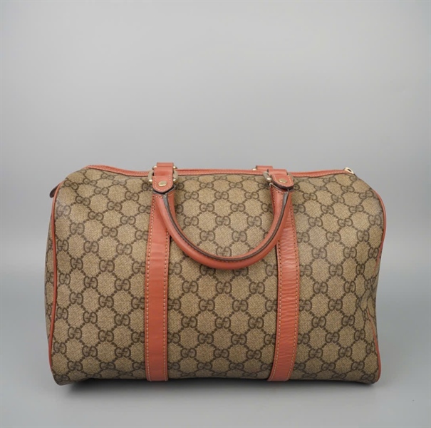 Túi GG Speedy xám viền đỏ (193603002404) sz32 KG+