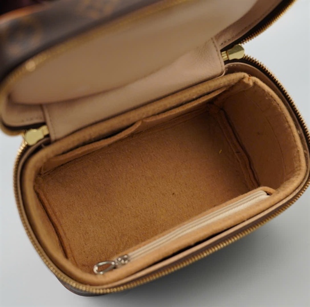 Túi LV Nice hoa nâu có lót form sz18 KG+