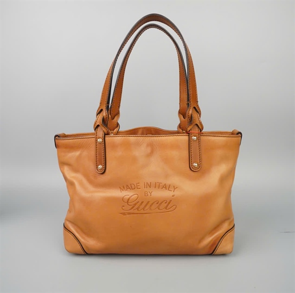 Túi GG tote màu nâu da (269878520981) sz29 KG+