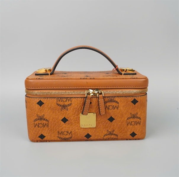 Túi MCM cốp màu nâu 58877 sz20 KG+