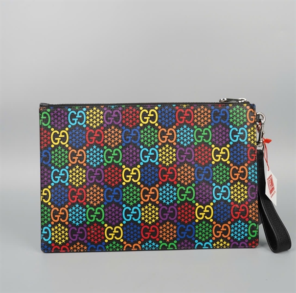 Túi GG clutch màu in logo màu sz30 KG+