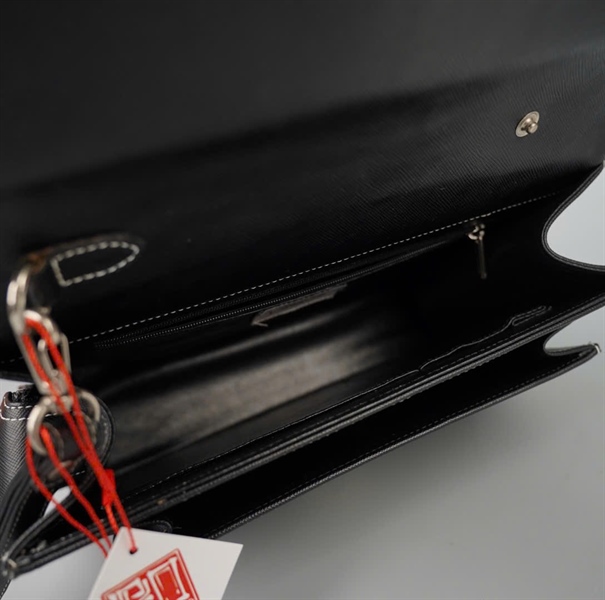 Túi YSL clutch màu đen sz26 KG+