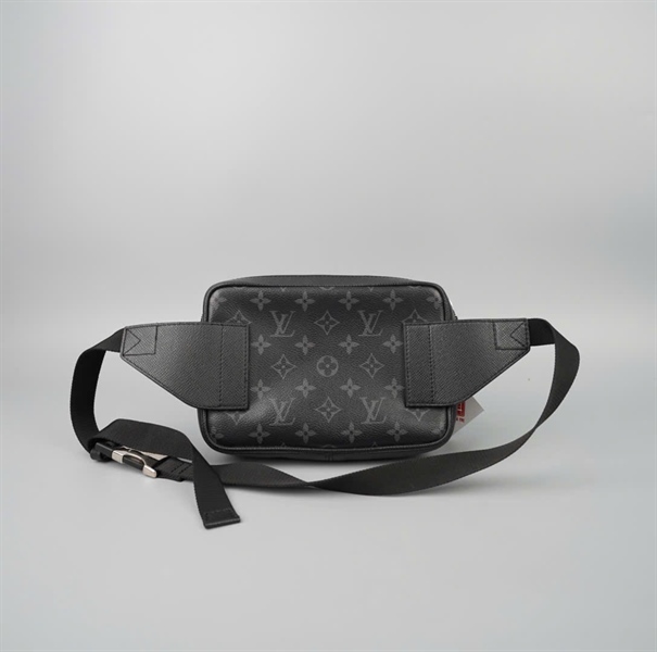 Túi LV bumbag hoa đen (FO4179) sz20 KG+