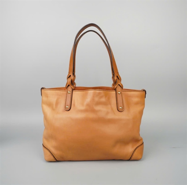 Túi GG tote màu nâu da (269878520981) sz29 KG+