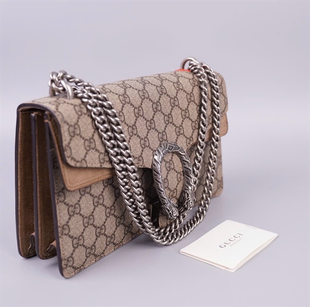 Túi GG Dionysus màu xám 400249520981 sz27 KG+