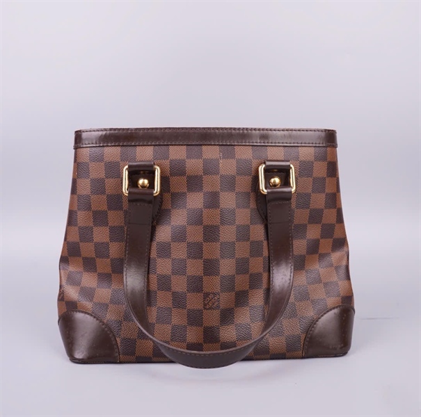 Túi LV tote ô vuông nâu sz28 KG+