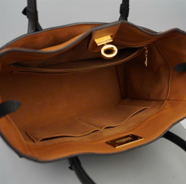 Túi LV handle đen phối nâu SR3179 sz30 KG+