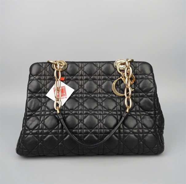 Túi Dior handle màu đen (08-EO-0124) sz32 KG+