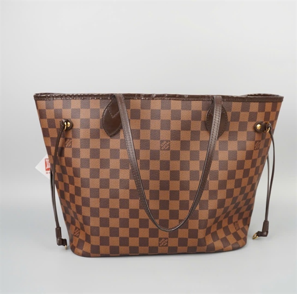 Túi LV neverfull ô vuông nâu (GI1119) kèm ví sz32 KG+