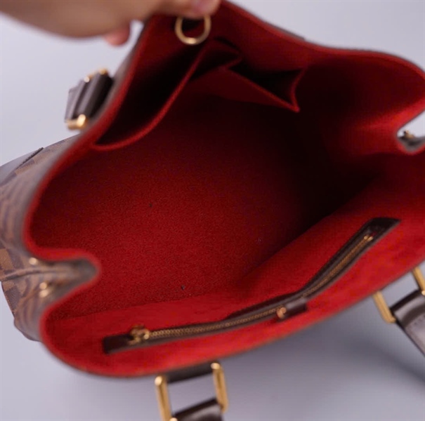 Túi LV tote ô vuông nâu sz28 KG+