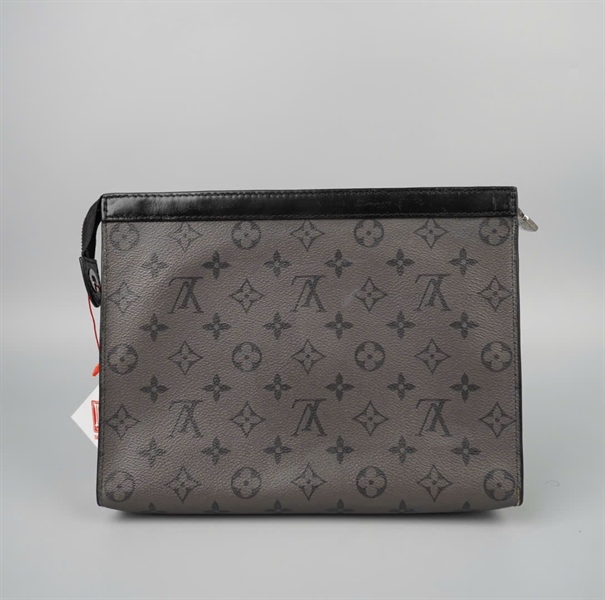 Túi LV Clutch màu xám FN3260 sz26 KG+