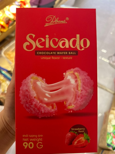 Socola seicado 90g vị dâu