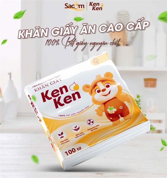 Giấy Vuông Ken Ken 100T