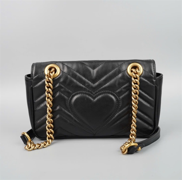 Túi GG Marmont đen 446744520981 sz21 KG+