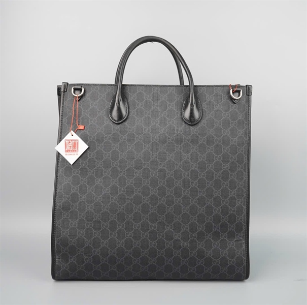 Túi GG tote đen 674155493492 sz36 KG+