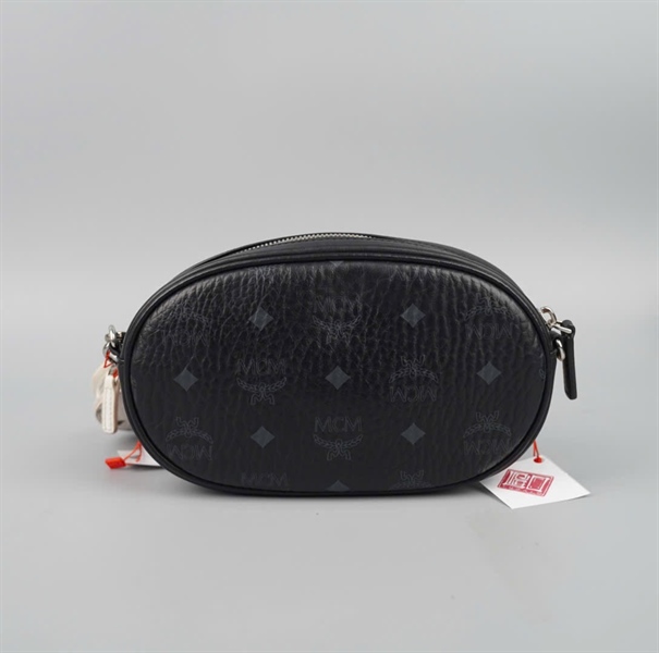 Túi MCM đen nâu trắng (Set 3: 21-17-9cm) (5825K) KG+