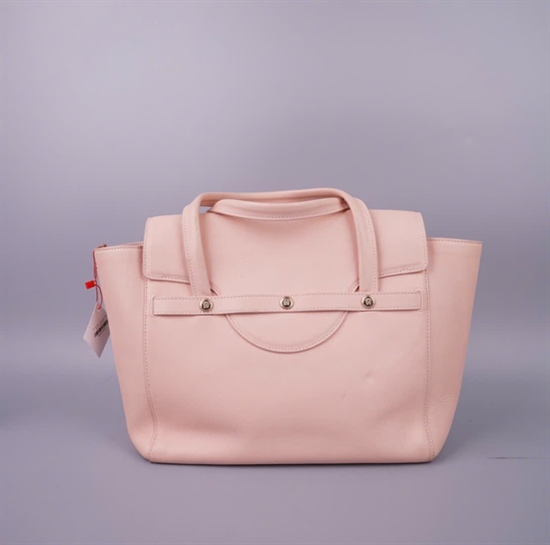 Túi Versace màu hồng nude kèm ví sz32 KG+