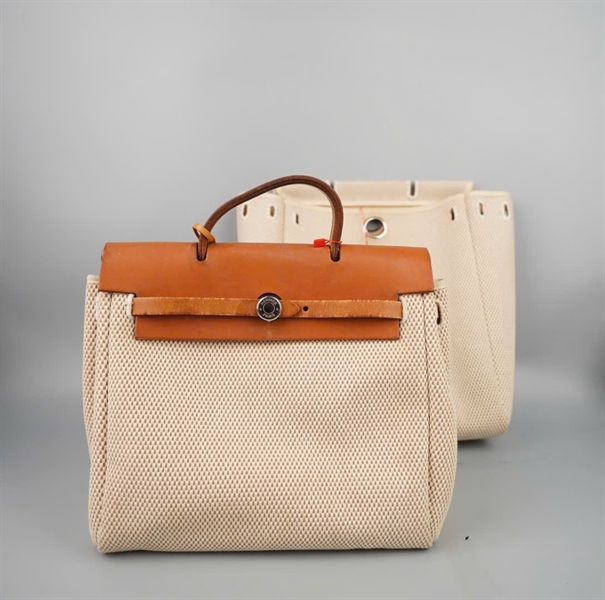 Balo Hermes màu trắng KG+