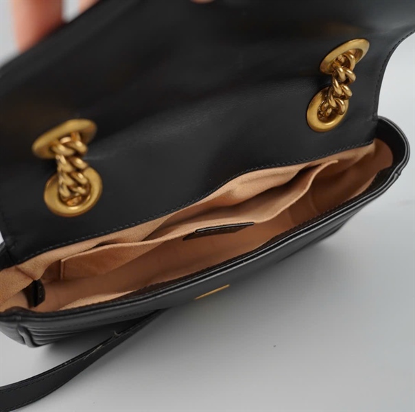 Túi GG Marmont đen 446744520981 sz21 KG+