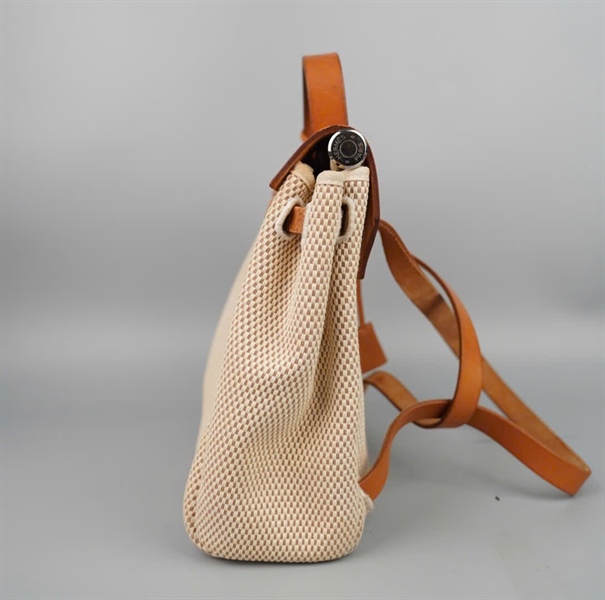 Balo Hermes màu trắng KG+