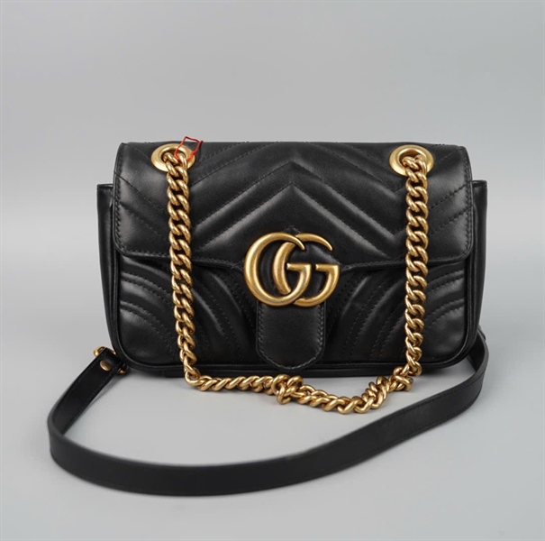 Túi GG Marmont đen 446744520981 sz21 KG+