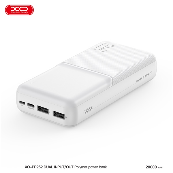 PDP XO PR252 Màn Hình Led - 20.000mAh - Trắng