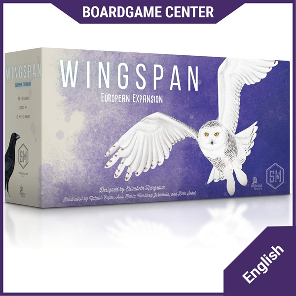 Bộ trò chơi Boardgame - Wingspan: European Expansion (2019) Travel across Europe to find new birds with new abilities