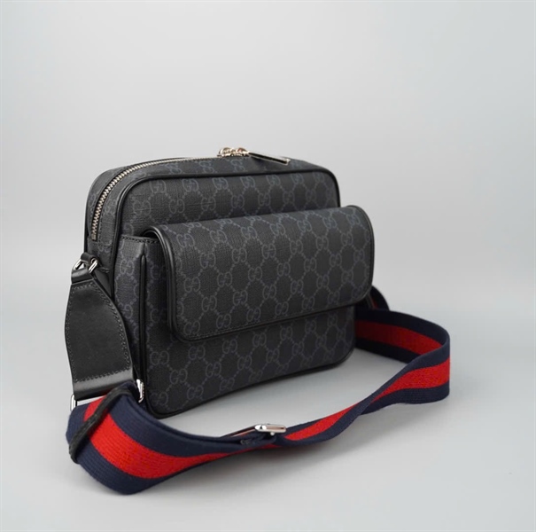 Túi GG đeo chéo đen KG+