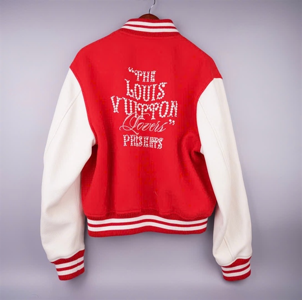 Áo khoác LV đỏ KG+