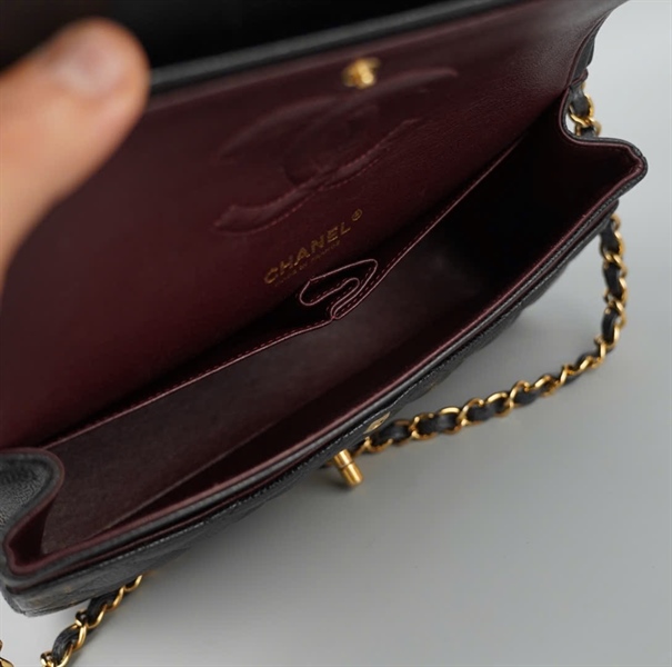 Túi Chanel Classic đen (20315646) sz25 KG+