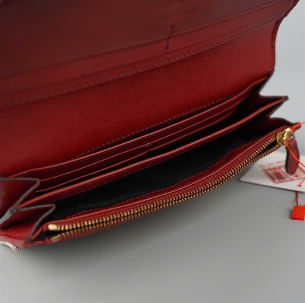 Ví BBR màu đỏ kẻ sọc KG+