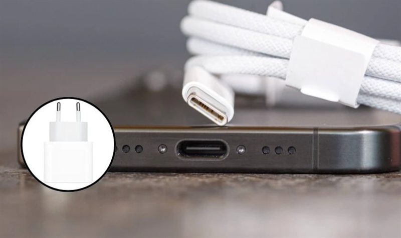 Bộ sạc nhanh 35W chính hãng Apple 16 promax
