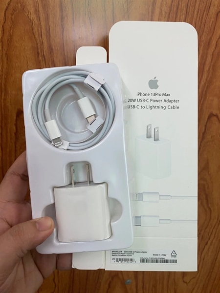 Bộ sạc Iphone 13prm 25W chính hãng Apple
