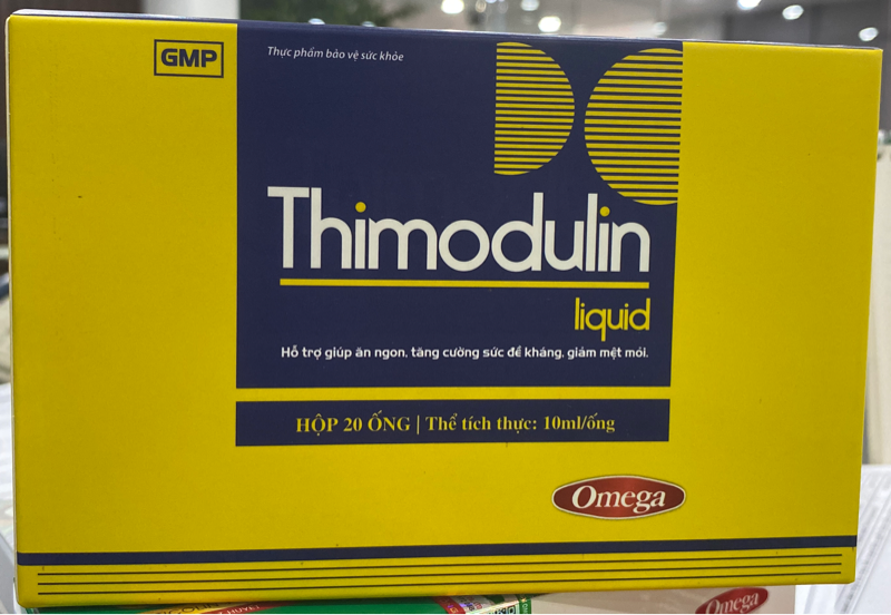 Thimodulin liquid (Hộp 20ống x 10ml) - Mediphar