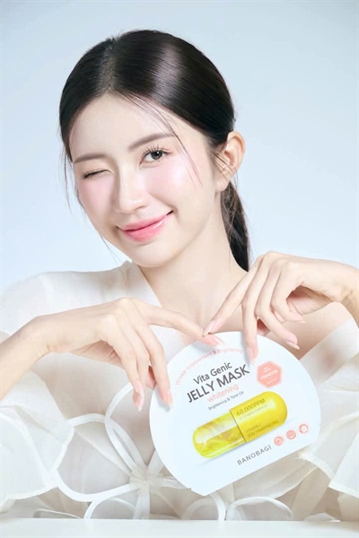[New Version] Mặt nạ BNBG Vita Jelly Mask Whitening - Premium 30g